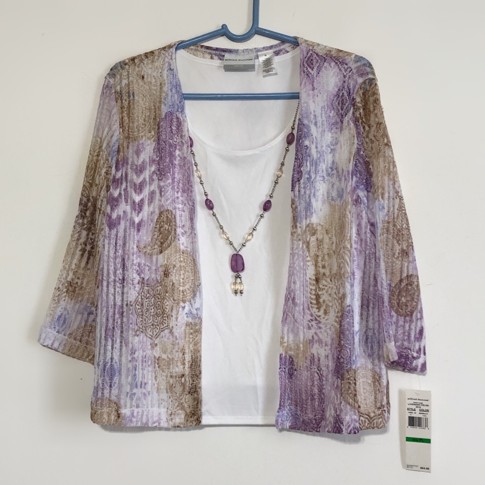 NWT Alfred Dunner Twinset